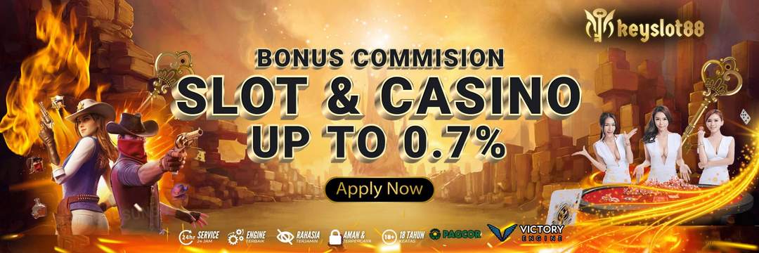 BONUS COMISSION SLOT & CASINO